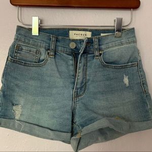 Pacsun denim shorts